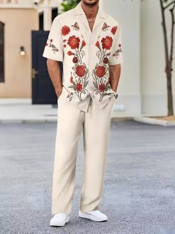 Men’s Cuban Floral Resort Set